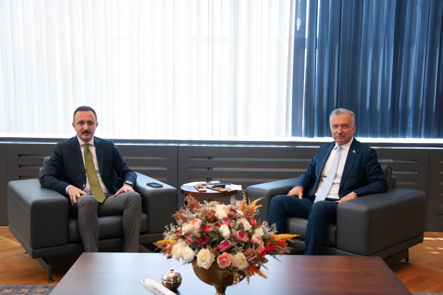 ERZİNCAN CUMHURİYET BAŞSAVCISI ÖZTÜRK’TEN REKTÖR LEVENT’E VEDA ZİYARETİ
