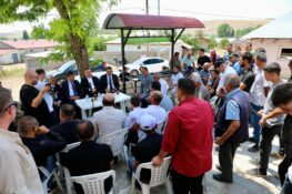 VALİ AYDOĞDU, GÖKÇE KÖYÜ’NÜ ZİYARET ETTİ