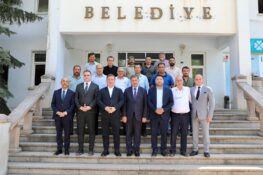 VALİ AYDOĞDU’DAN ÇADIRKAYA BELEDİYESİ’NE ZİYARET