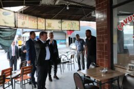 VALİ HAMZA AYDOĞDU, ERZİNCAN ESNAFI VE VATANDAŞLARLA BULUŞTU