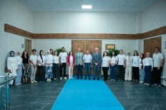YUNUS EMRE ENSTİTÜSÜ TÜRKÇE YAZ OKULU ÖĞRENCİLERİNDEN REKTÖR LEVENT’E ZİYARET