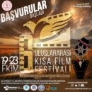 6. ULUSLARARASI ERZİNCAN KISA FİLM FESTİVALİ’NE 1039 BAŞVURU