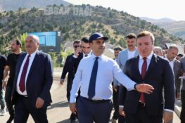 BAKAN KACIR, ERGAN DAĞI KAYAK MERKEZİ’NDE İNCELEMELERDE BULUNDU