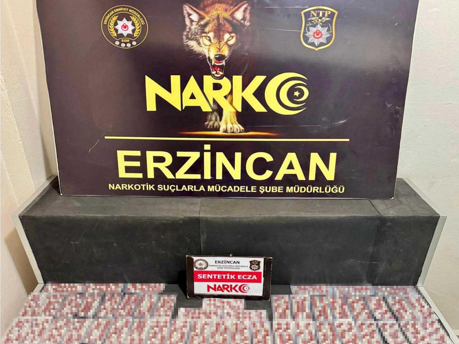 ERZİNCAN EMNİYETİ UYUŞTURUCUYA GEÇİT VERMİYOR