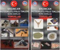 ERZİNCAN EMNİYETİ’NDEN SUÇ VE SUÇLULARA DARBE