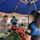 ERZİNCAN POLİSİ PAZARDA VATANDAŞI BİLGİLENDİRDİ