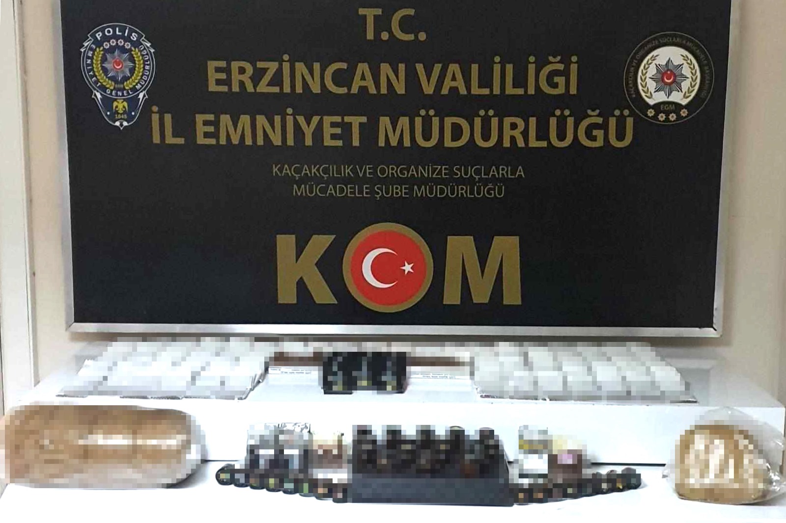 ERZİNCAN’DA KAÇAKÇILIĞA GEÇİT YOK