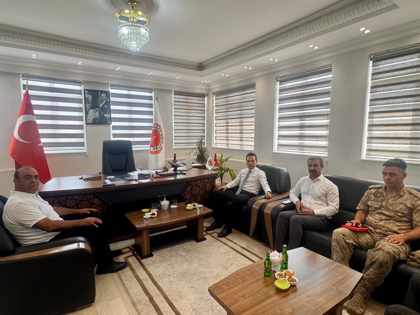 KAYMAKAM KARADAĞ’DAN ALTINBAŞAK BELDESİ’NE ZİYARET