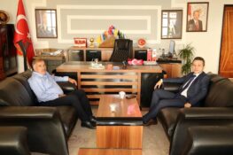 KAYMAKAM KARADAĞ’DAN BAŞKAN YAKUT’A İADEİZİYARET