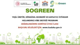 KUDAKA, SOGREEN HİBE PROGRAMI İÇİN BAĞIMSIZ DEĞERLENDİRİCİ ARIYOR