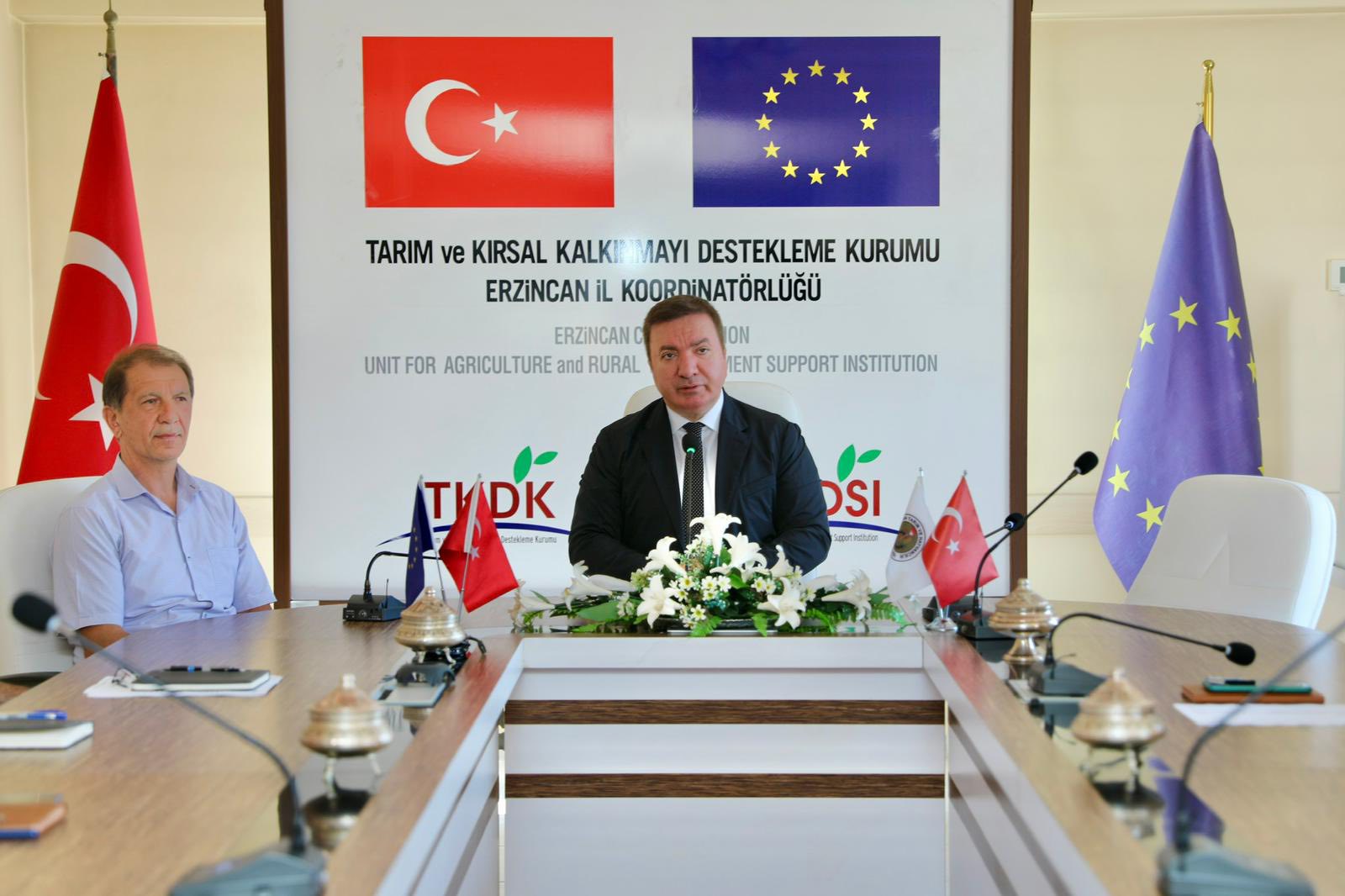 VALİ AYDOĞDU’DAN TKDK İL KOORDİNATÖRLÜĞÜNE ZİYARET
