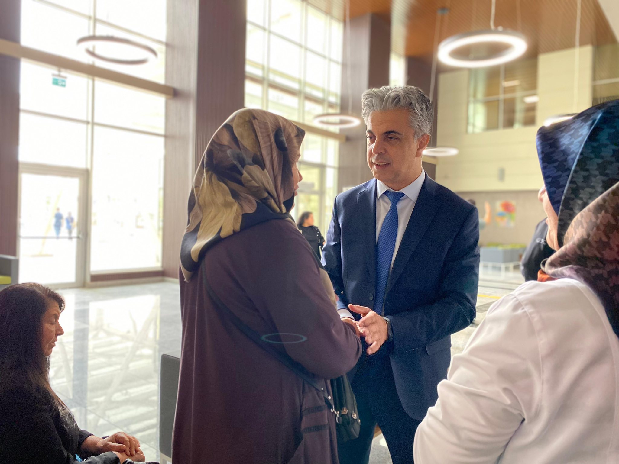 BAŞHEKİM PROF. DR. UFUK KUYRUKLUYILDIZ’DAN HASTANE ZİYARETİ