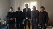 BAŞKAN ÖZMEN’DEN UĞUR YILDIZ’IN AİLESİNE ZİYARET