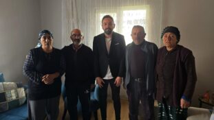BAŞKAN ÖZMEN’DEN UĞUR YILDIZ’IN AİLESİNE ZİYARET