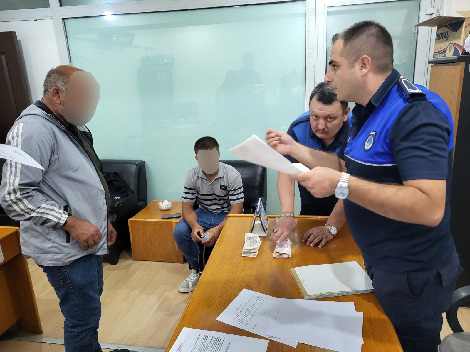 DİLENCİ OPERASYONU: ÜZERİNDEN 4 BİN TL ÇIKTI