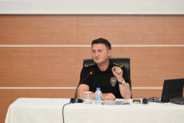 EMNİYET MÜDÜRLÜĞÜ’NDE DEĞERLENDİRME TOPLANTISI GERÇEKLEŞTİRİLDİ