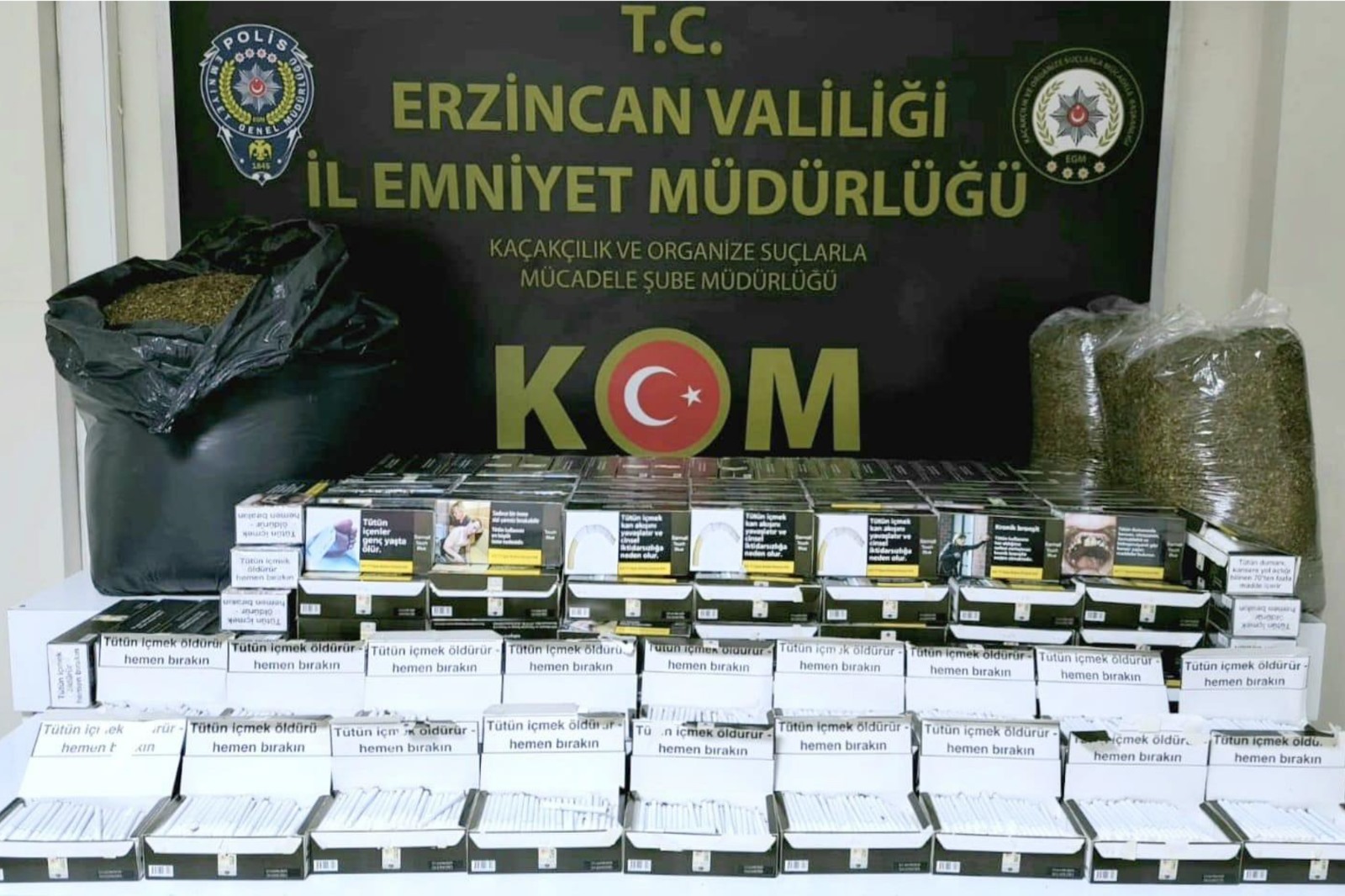 EMNİYETTEN KAÇAKÇILIĞA DARBE