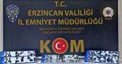 ERZİNCAN’DA APP PLAKA OPERASYONU