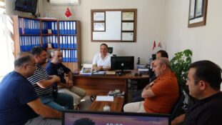 ERZURUM’DAN GELEN HEYET TARIM TESİSLERİNİ İNCELEDİ