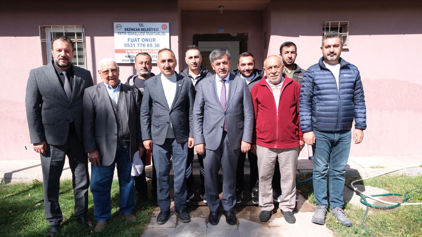 FATİH MAHALLESİ’NDE HALKIN TALEPLERİ MASAYA YATIRILDI
