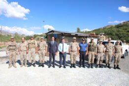 VALİ AYDOĞDU, CEBESOY YOL KONTROL NOKTASI’NI ZİYARET ETTİ