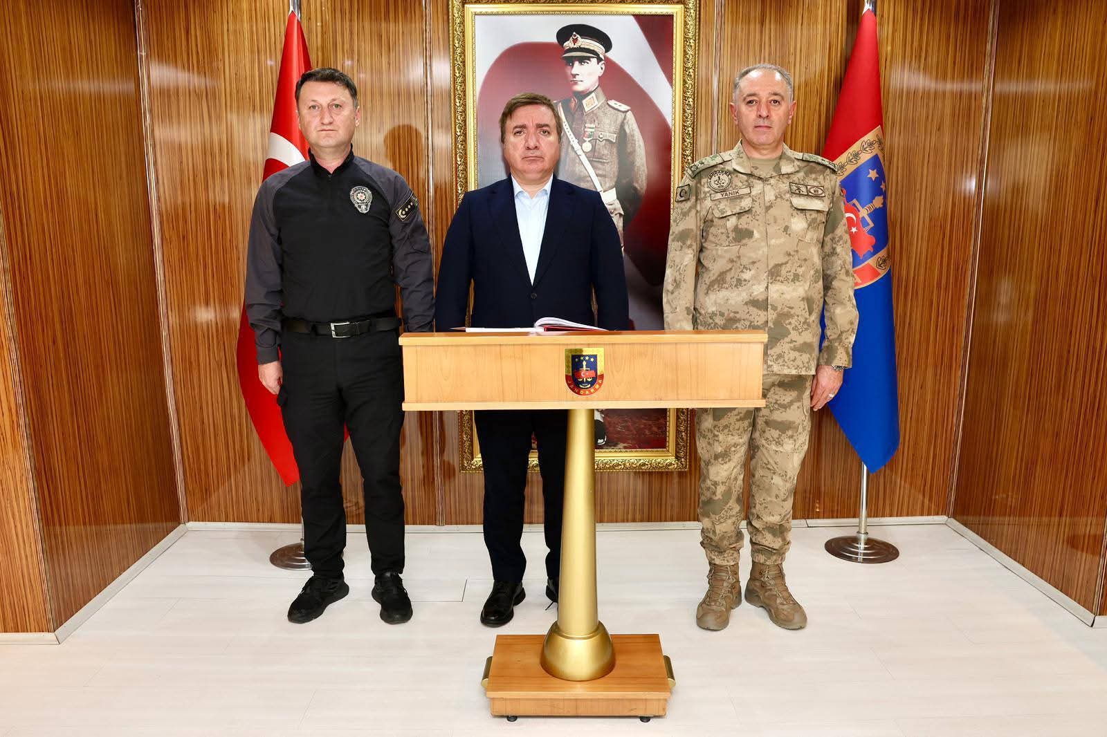 ERZİNCAN’DA ASAYİŞ VE GÜVENLİK TOPLANTISI GERÇEKLEŞTİRİLDİ