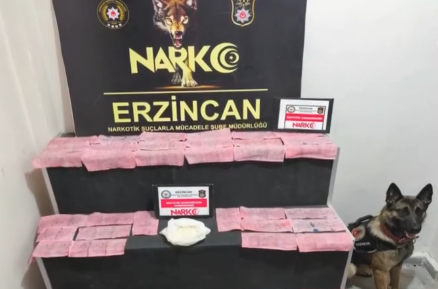 ERZİNCAN’DA UYUŞTURUCU OPERASYONU: 1 KİŞİ TUTUKLANDI