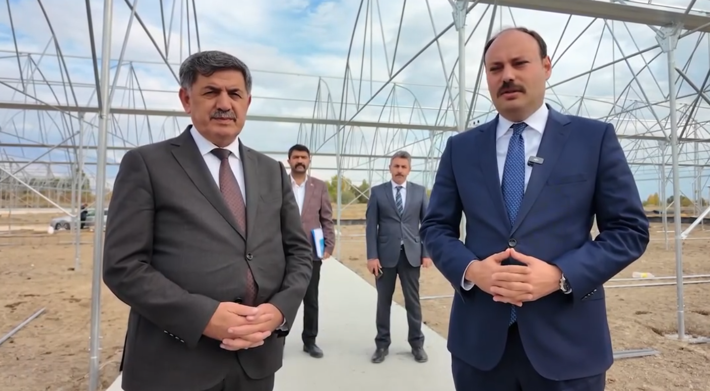 BAŞKAN AKSUN’DAN TOPLU SERA BÖLGESİ ZİYARETİ