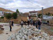 KAYMAKAM GÖKÇE, AĞAMÇAĞAM KÖYÜ’NDE YAPIMI TAMAMLANAN KİLİT PARKE YOLU İNCELEDİ