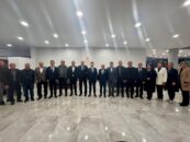 KAYMAKAM KARADAĞ, YAŞAR YILMAZ’IN VEDA YEMEĞİNE KATILDI