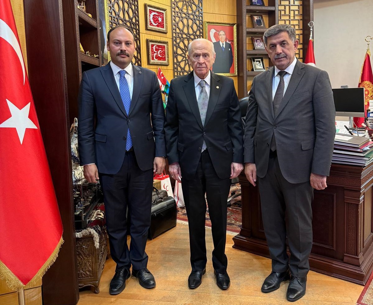 MHP HEYETİNDEN GENEL BAŞKAN BAHÇELİ’YE ZİYARET