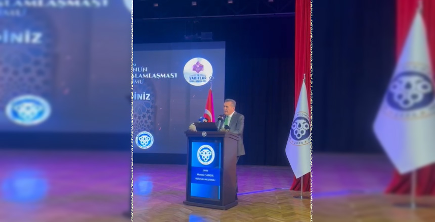 MİLLETVEKİLİ SARIGÜL SEMPOZYUMDA KONUŞTU