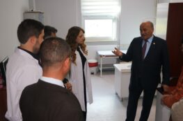 MİLLETVEKİLİ SÜLEYMAN KARAMAN, KEMAH DEVLET HASTANESİNİ ZİYARET ETTİ