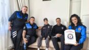 POLİS SEVGİSİYLE GÜLÜMSEYEN SAMET’İN HAYALİ GERÇEK OLDU