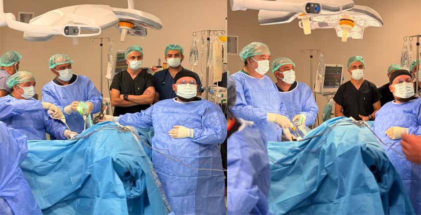 PROF. DR. İBRAHİM ETHEM GEÇİM’DEN ERZİNCAN’DA BAŞARILI KANSER AMELİYATI