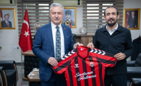 REKTÖR LEVENT’TEN ERZİNCAN SPOR KULÜBÜ’NE ZİYARET