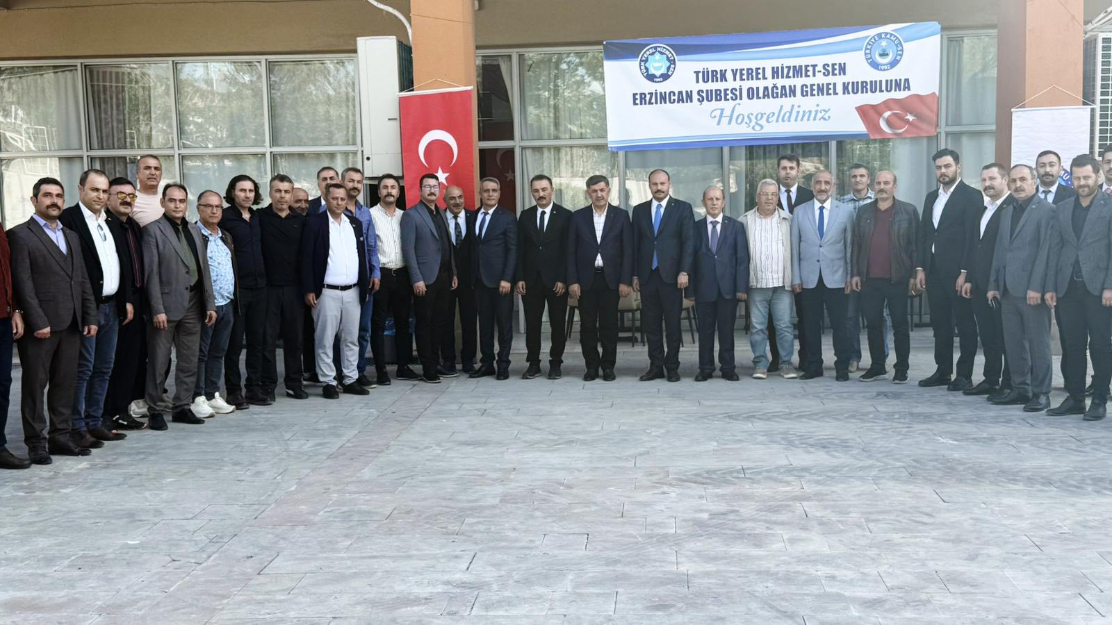 TÜRK YEREL HİZMET-SEN ERZİNCAN ŞUBESİNDE YENİ BAŞKAN KÜRŞAT YILMAZ OLDU