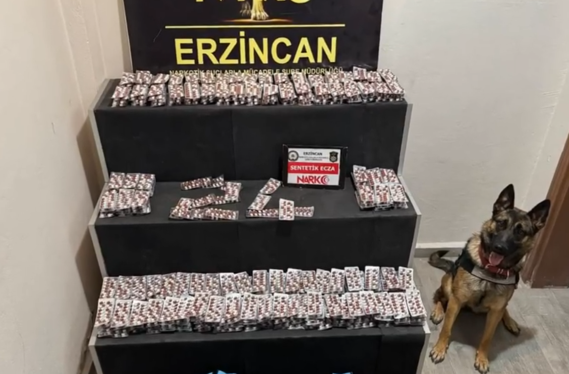 UYUŞTURUCU OPERASYONUNDA 6 BİN 335 SENTETİK ECZA MADDESİ ELE GEÇİRİLDİ