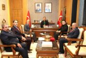VALİ AYDOĞDU, MUHTARLAR GÜNÜ’NDE DERNEK BAŞKANLARINI KABUL ETTİ