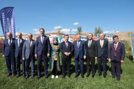 VALİ AYDOĞDU VE PROTOKOL, GELENEKSEL OKÇULUK ALANINI ZİYARET ETTİ