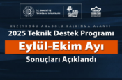 2025 YILI TEKNİK DESTEK PROGRAMI 5. DÖNEM SONUÇLARI AÇIKLANDI