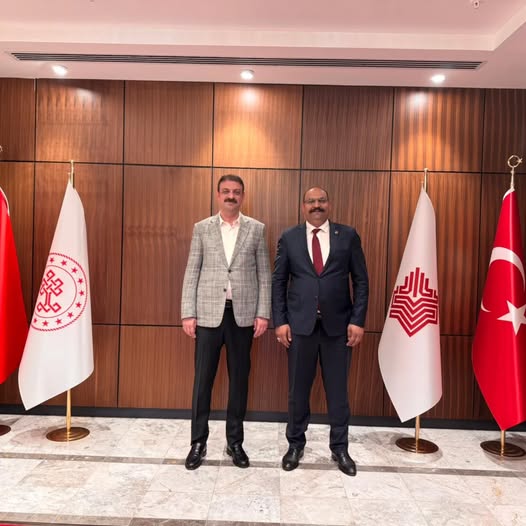 BAŞKAN ERDEM ATMACA’DAN VAKIFLAR GENEL MÜDÜRLÜĞÜ’NE ZİYARET