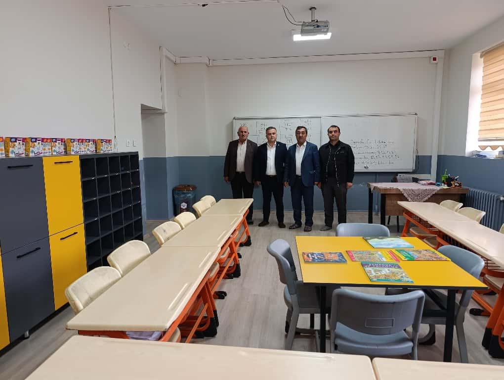 DAP BAŞKANI DEMİRDÖĞEN’DEN OTLUKBELİ’NDE EĞİTİM YATIRIMLARINA YAKIN TAKİP