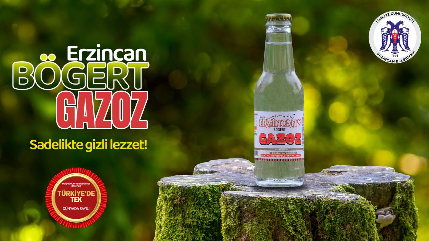 EKŞİSU ERZİNCAN BÖGERT GAZOZ RAFLARDA YERİNİ ALDI
