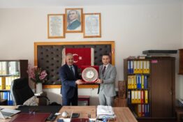 KAYMAKAMI BUĞRA KARADAĞ’DAN MESLEKİ EĞİTİM MERKEZİ’NE ZİYARET