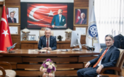 KEMALİYE KAYMAKAMI ARIKAN’DAN REKTÖR LEVENT’E ZİYARET