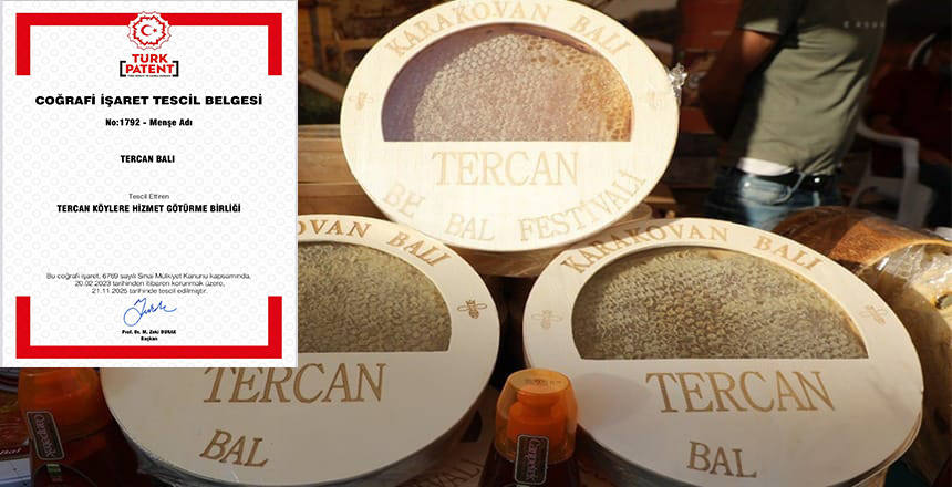 TERCAN BALI ERZİNCAN’IN 14. COĞRAFİ İŞARETLİ ÜRÜNÜ OLDU