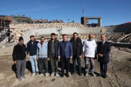 VALİ AYDOĞDU, ERGAN DAĞI KAYAK MERKEZİ ÇALIŞMALARINI YERİNDE İNCELEDİ