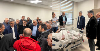 AK PARTİ İL BAŞKANI KABADAYI’DAN TERCAN’DA GEÇMİŞ OLSUN ZİYARETİ