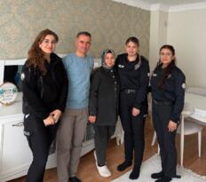 EMNİYET MÜDÜRLÜĞÜNDEN ENGELLİ YAKINI AİLELERE ANLAMLI ZİYARET